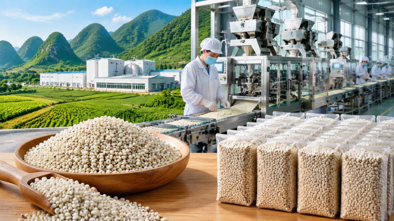 大箐山县为薏仁米采购提供产地直供